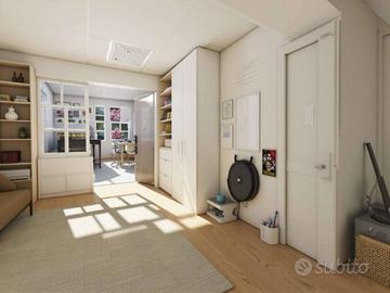 Appartamento di 121 m² con 3 locali e posto auto a