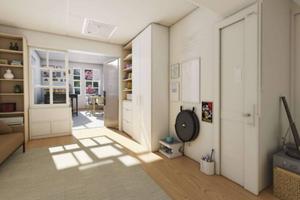 Appartamento di 121 m² con 3 locali e posto auto a