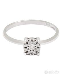 Anello fiore magic 0,12ct