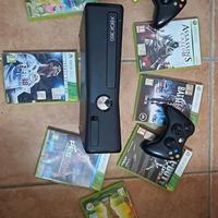 xbox 360 giochi e 2 controller
