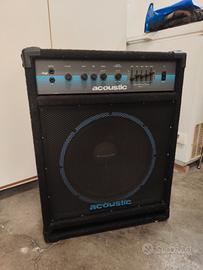 Amplificatore basso valvolare Acoustic 120 W rms