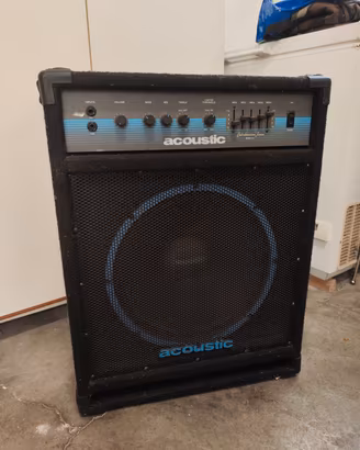 Amplificatore basso valvolare Acoustic 120 W rms