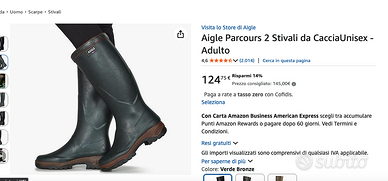 Stivali AIGLE Parcours 44