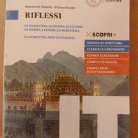 testo  antologia "riflessi narrativa poesia teatro