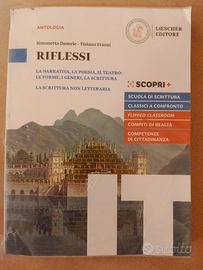 testo  antologia "riflessi narrativa poesia teatro
