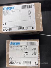 Hager interruttori