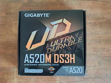 Scheda madre Gigabyte A520M DS3H Ultra Durable