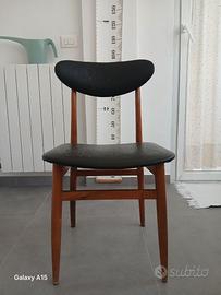 Sedia modernariato vintage anni '60-70