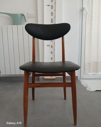 Sedia modernariato vintage anni '60-70