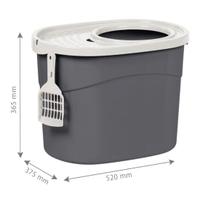 lettiera  alta per gatto