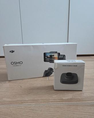 DJI Osmo Mobile 2 + Base Originale - Perfettamente