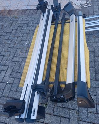 barre portatutto per auto porta bici e porta sci