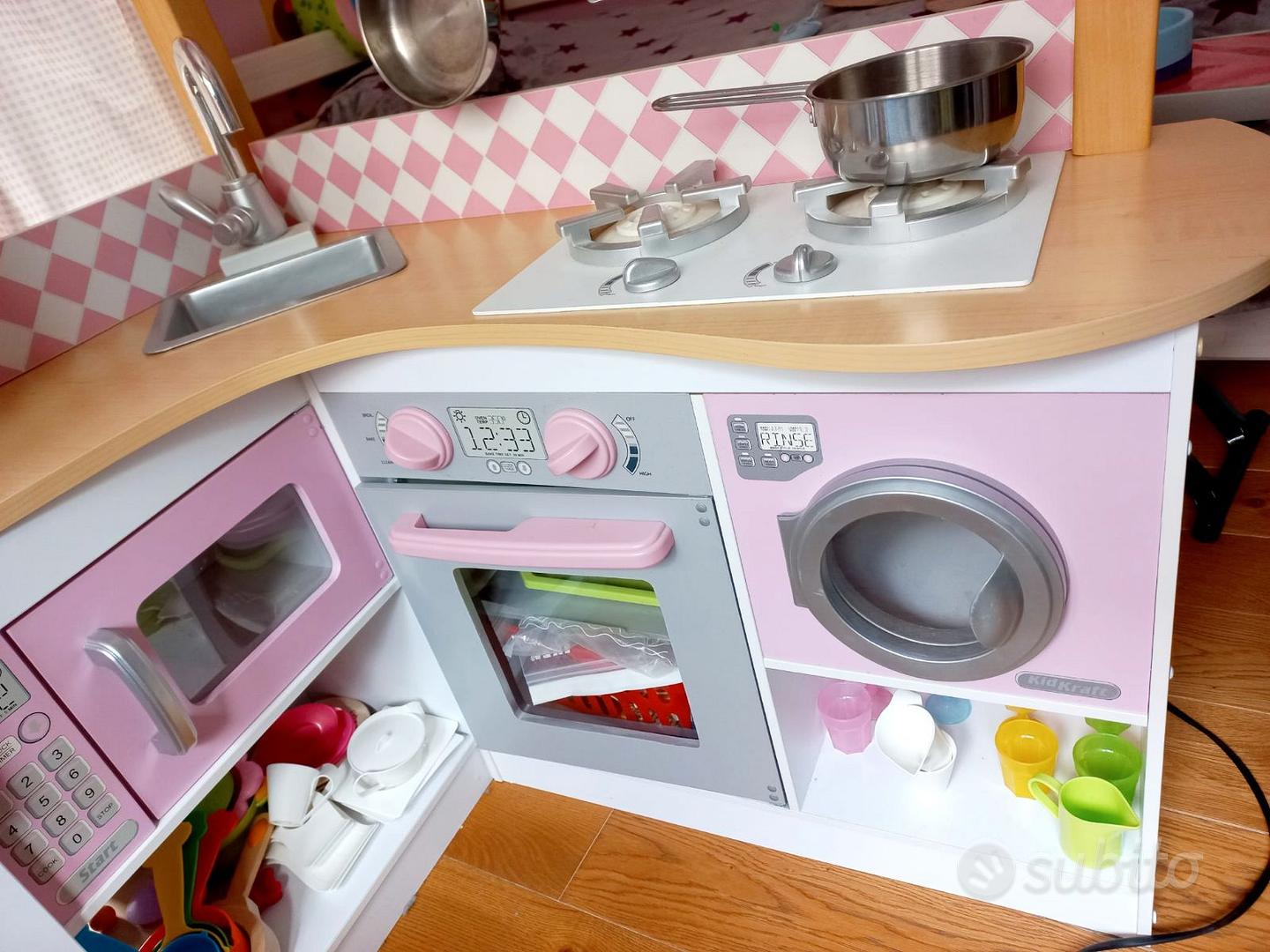 KidKraft Grande Gourmet Cucina Giocattolo ad angolo in legno con