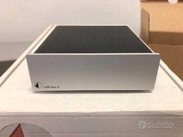 Convertitore D/A Pro-Ject USB Box S Silver