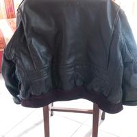 giubbotto in pelle Scott anni 80