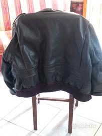 giubbotto in pelle Scott anni 80