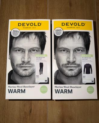 Completo intimo termico merino devold