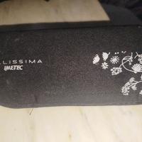 mini piastra per capelli marca IMETEC 