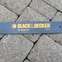 Barra motosega Black&Decker 35cm, 14", 1.3mm, 3/8"