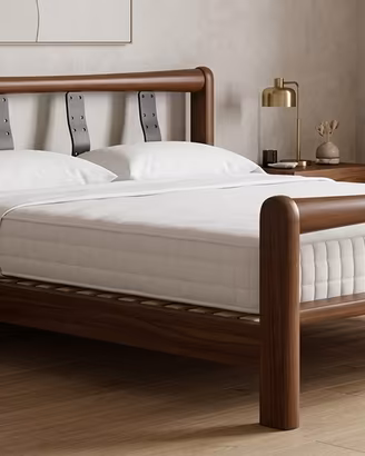 Set testiera e pediera noce  Stile Mid Century