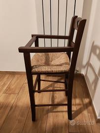 sgabello da tavolo per bambini