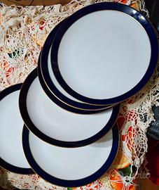 Set servizio piatti piani n.  6 porcellana Bavaria