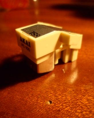 Testina giradischi senza stilo Akai pc-100.