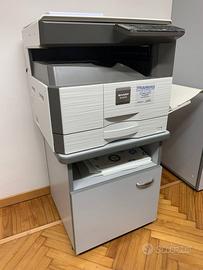 stampante SHARP per ufficio + base d'appoggio