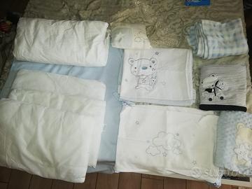 Set Culla completo Coperte Paracolpi ecc afffare