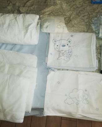 Set Culla completo Coperte Paracolpi ecc afffare