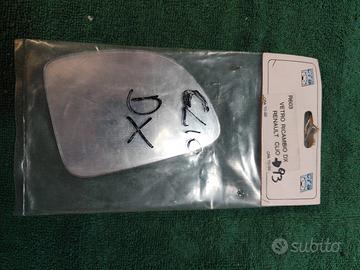 vetro specchietto destro clio 1 serie 1.8 Williams