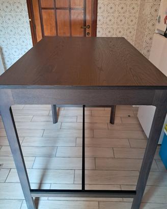 tavolo bar alto 120x80 105h con 2 sedie ikea