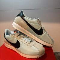 nike cortez – glacier blue / black – white