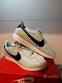 nike cortez – glacier blue / black – white
