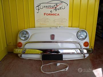 Fiat 500 musetto bianco gelato