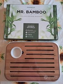 tagliere per il pane in bamboo
