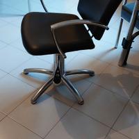 Poltrona (parrucchiera) con pompa idraulica