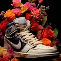 Poster LedMansion - Air Jordan Nike Bouquet Flower