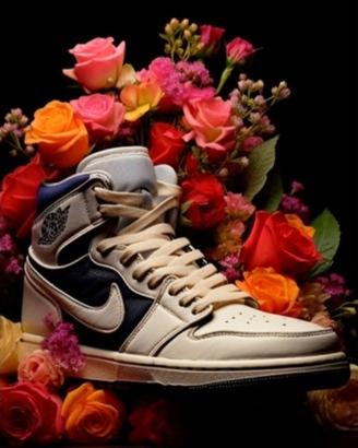 Poster LedMansion - Air Jordan Nike Bouquet Flower