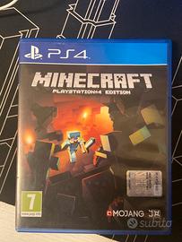 minecraft playstation edition PS4