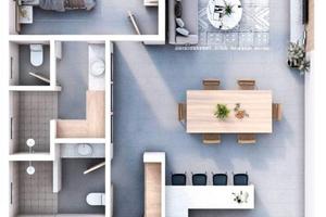 Trilocale in zona tor sapienza / con posto auto e