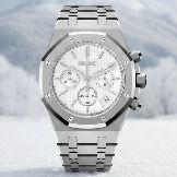 Deiko mod royal oak cronograph white dial