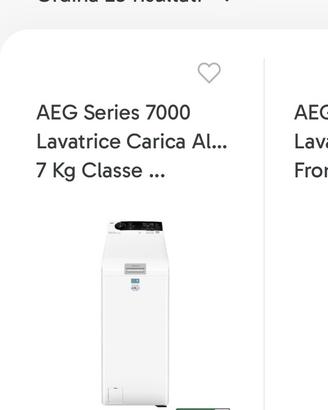 Lavatrice 7 kg AEG serie 7000 A+++ 1300giri