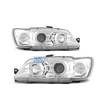 FARI PER PEUGEOT 306 93-97 ANGEL EYES FONDO CROMAT