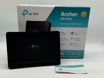 tp-link Archer VR1210v Modem Router Vdsl VoIP USB