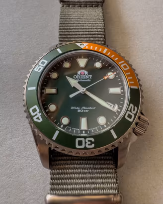 Orient TRITON nato Verde RA-AC0K04E10B