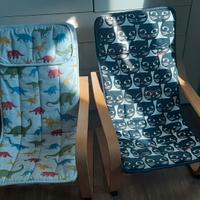 Poltroncina Poag Ikea per bimbo