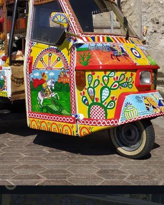 Ape 50 stile siciliano