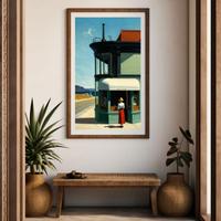 QUADRO STAMPA/ POSTER  ARTE MODERNA