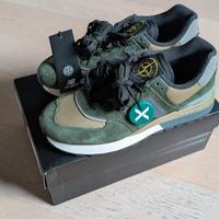 New Balance 574 Legacy Stone Island verde scuro 44